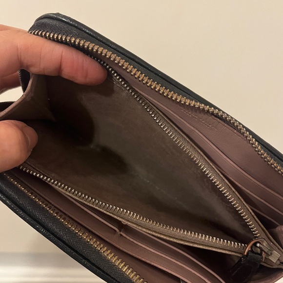 Bottega Veneta Intrecciato Woven Leather Wallet Continental Long Zip Case Napa - Picture 14 of 16